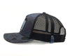 DON'T TREAD ON ME 5-Panel Curved Camo Hat, Richardson 112PFP Blue