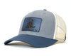 DON'T TREAD ON ME 6-Panel Curved Snapback, Richardson 112 Grey