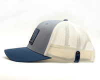 DON'T TREAD ON ME 6-Panel Curved Snapback, Richardson 112 Grey
