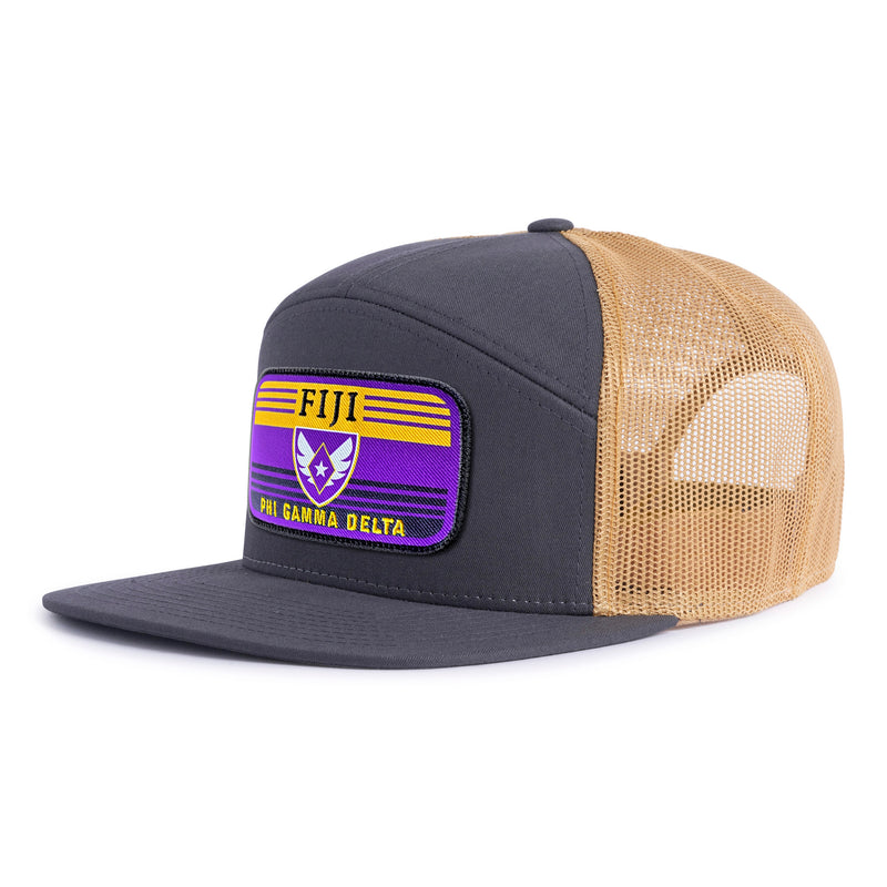 PHI GAMMA DELTA 7-Panel Flat Frat Hat