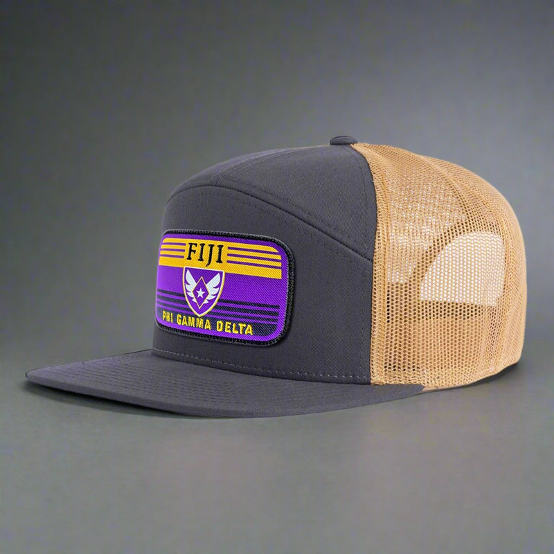 PHI GAMMA DELTA 7-Panel Flat Frat Hat