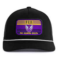 PHI GAMMA DELTA 5-Panel Curved Rope Hat