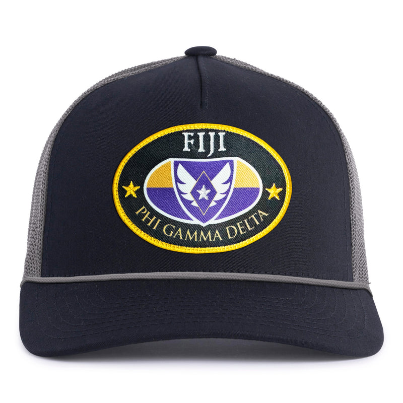 PHI GAMMA DELTA 5-Panel Curved Rope Hat