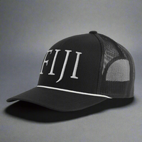 PHI GAMMA DELTA 5-Panel Rope Hat, Richardson 112 Black
