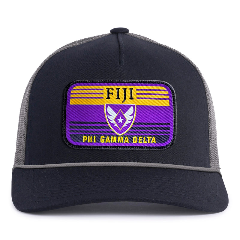 PHI GAMMA DELTA 5-Panel Curved Rope Hat