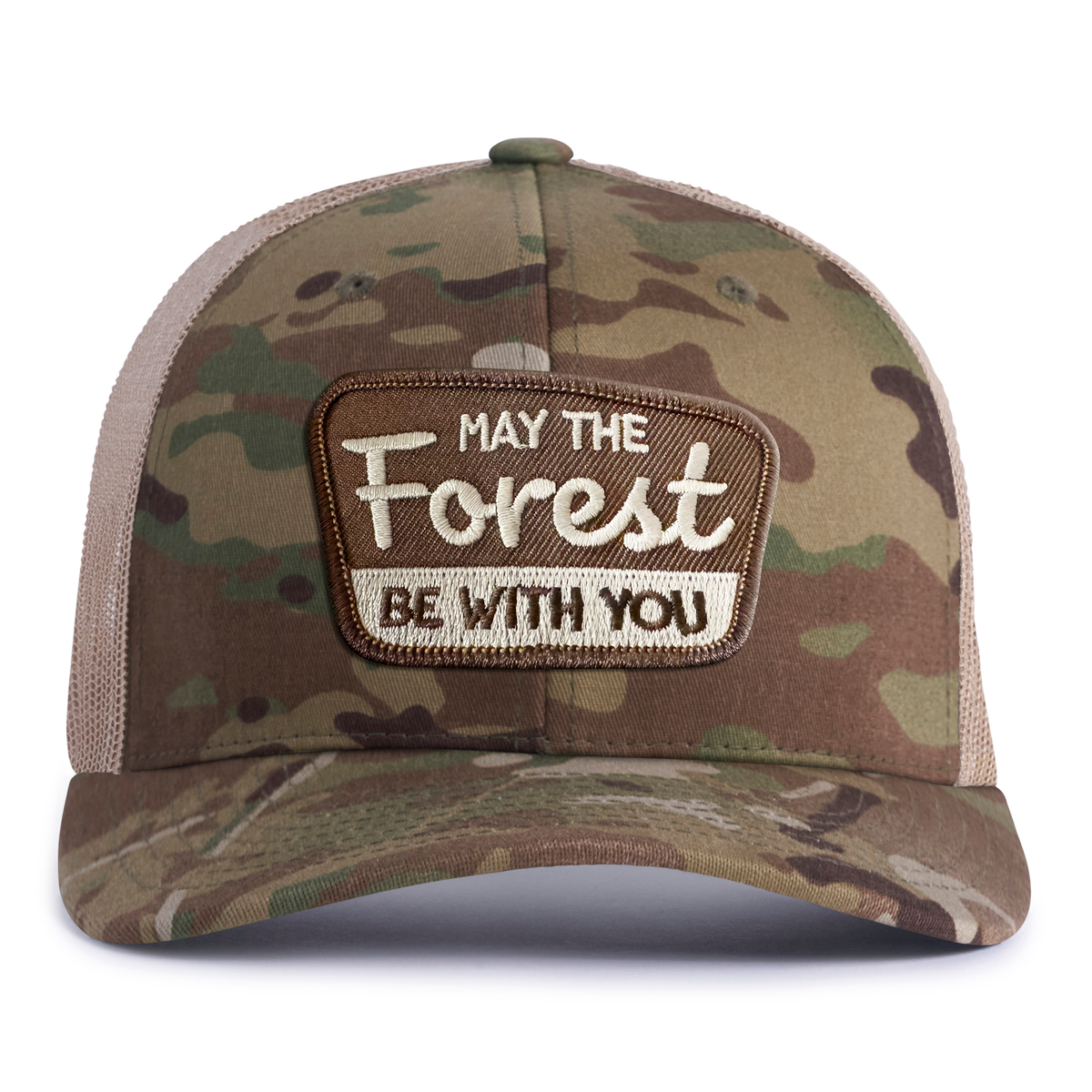 FOREST BE WITH YOU 6-Panel Camo Hat