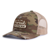 FOREST BE WITH YOU 6-Panel Curved Camo Hat