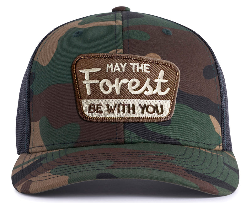 FOREST BE WITH YOU 6-Panel Camo Hat