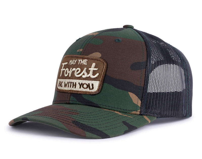 FOREST BE WITH YOU 6-Panel Camo Hat