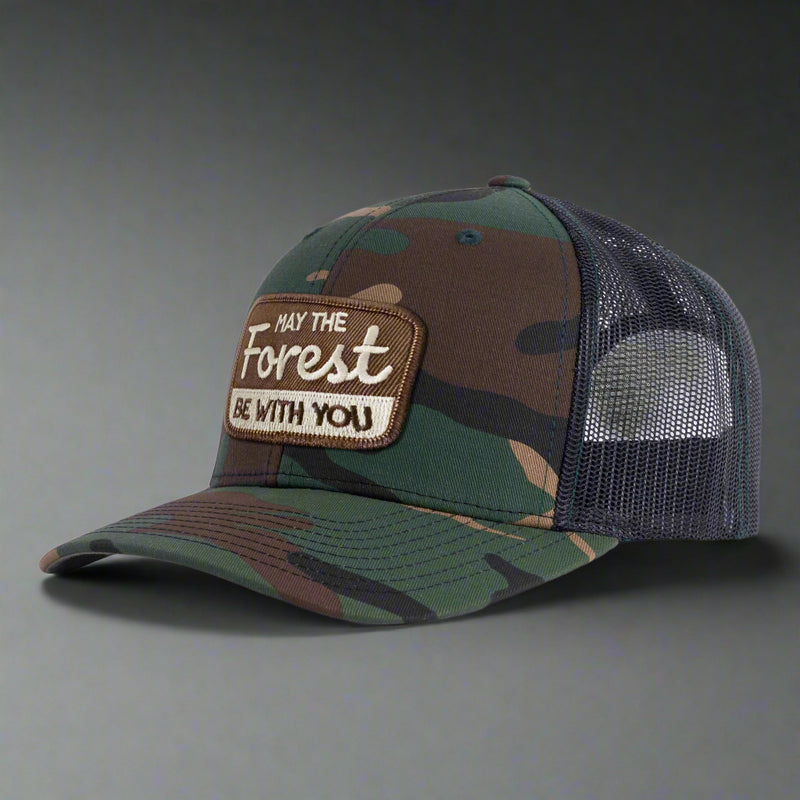 FOREST BE WITH YOU 6-Panel Camo Hat