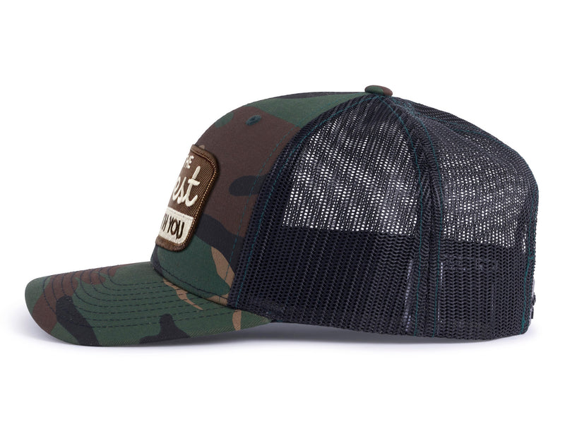 FOREST BE WITH YOU 6-Panel Camo Hat