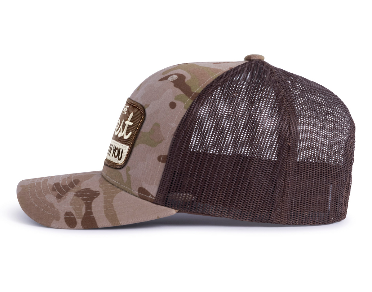 FOREST BE WITH YOU 6-Panel Camo Hat