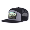 GRAND TETON 7-Panel Flat Snapback, Richardson 168