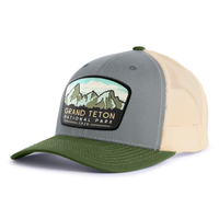 GRAND TETON 6-Panel Snapback, Richardson 112