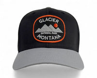 Glacier Mts. Black Grey Trucker – Richardson 112
