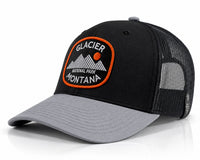 Glacier Mts. Black Grey Trucker – Richardson 112