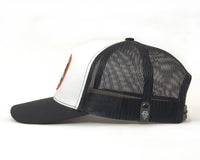 GLACIER 6-Panel Curved Snapback, Richardson 112 White