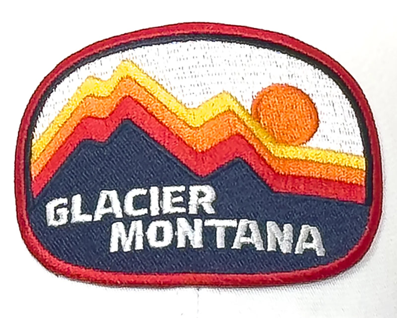 GLACIER PEAKS 6-Panel Curved Snapback, Richardson 112 White