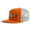 GOLDEN TROUT 7-Panel Flat Snapback, Richardson 168