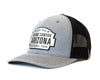 GRAND CANYON 6-Panel Curved Snapback, Richardson 112 XL Grey