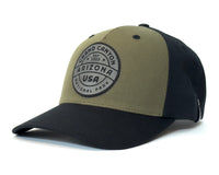 GRAND CANYON 5-Panel Curved Snapback, Richardson 112FP Green