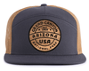 GRAND CANYON WOOD 7-Panel Flat Bill Trucker, Richardson 168 Grey