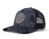 GRAND CANYON 5-Panel Curved Camo Hat, Richardson 112 Navy