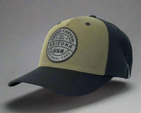 GRAND CANYON 5-Panel Curved Snapback, Richardson 112FP Green