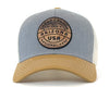 GRAND CANYON WOOD 6-Panel Curved Trucker, Richardson 112 Grey