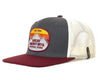Gray and red cap with 'Great Smoky Mountains National Park' logo on a white background