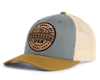 GREAT SMOKY MTS WOOD 6-Panel Curved Snapback, Richardson 112 Grey