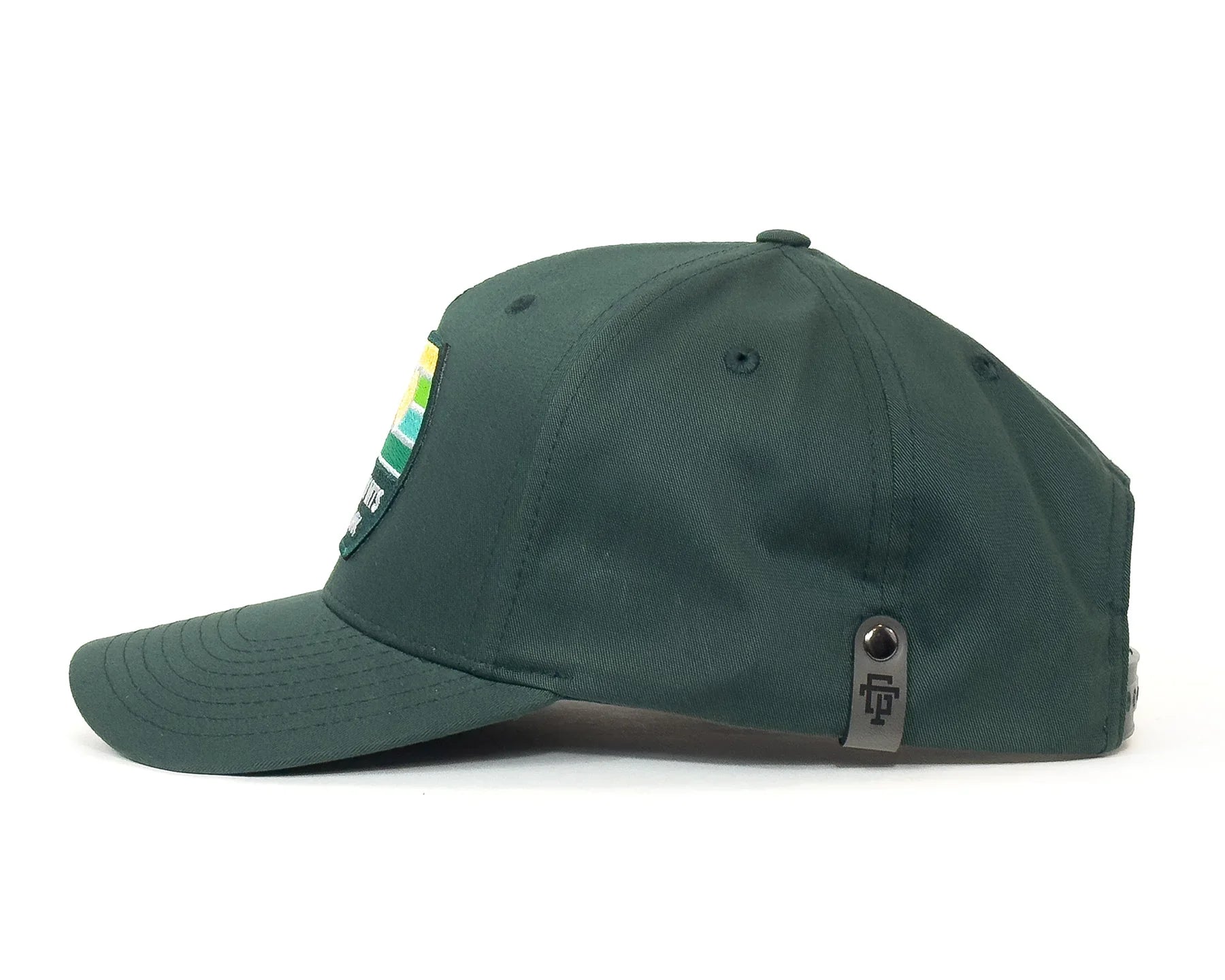 GREAT SMOKY MTS 5-Panel Curved Snapback Green