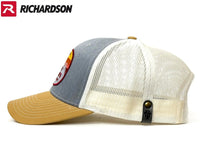 GREAT SMOKY MTS 6 - Panel Curved Snapback, Richardson 112 Gold - Tailgate Hats
