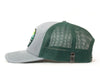 GREAT SMOKY MTS 6-Panel Curved Snapback, Richardson 112 Green