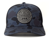 GREAT SMOKY MTS 5-Panel Curved Camo Hat, Richardson 112 Navy