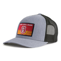 KAPPA ALPHA 5-Panel Curved Grey/Black