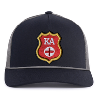 KAPPA ALPHA 5-Panel Curved Rope Hat