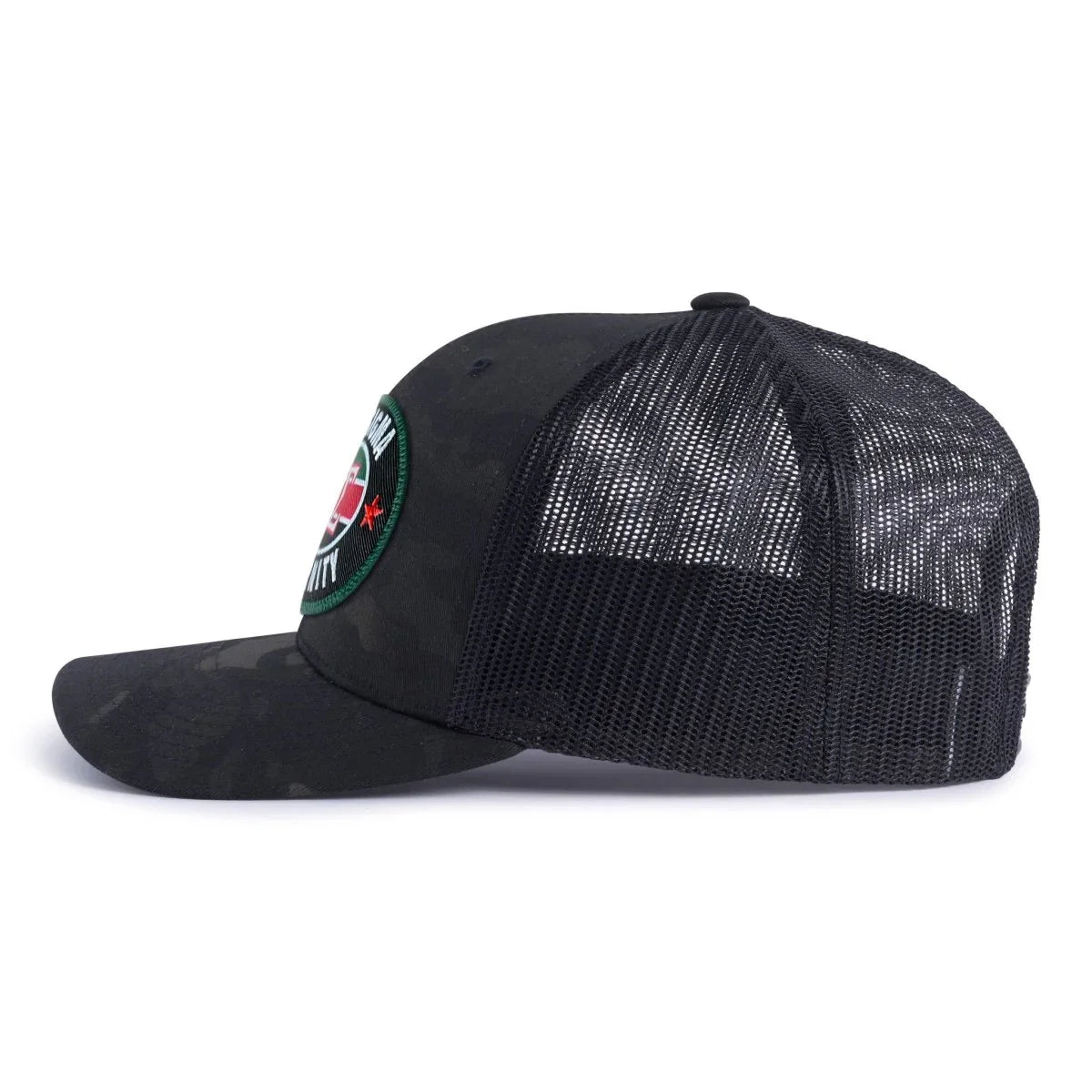 KAPPA SIGMA 6 - Panel Camo Hat Black - Tailgate Hats