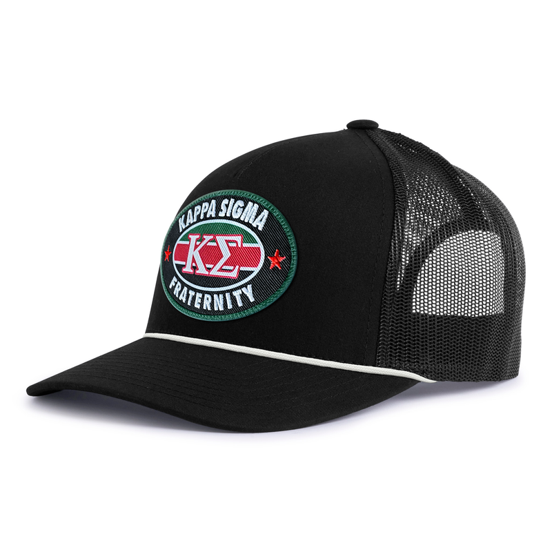 KAPPA SIGMA 5-Panel Curved Rope Hat