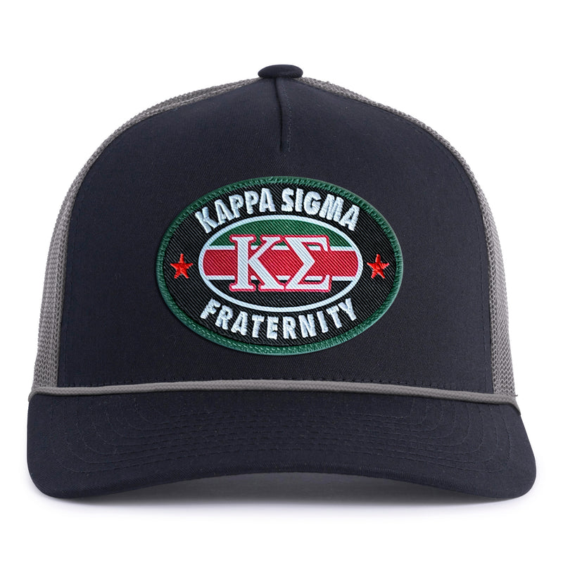 KAPPA SIGMA 5-Panel Curved Rope Hat