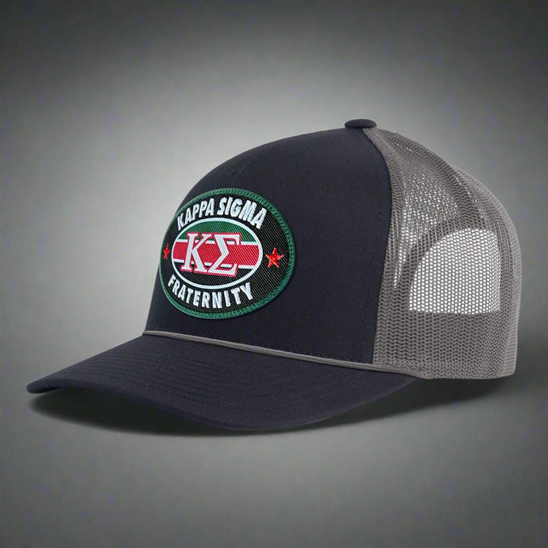 KAPPA SIGMA 5-Panel Curved Rope Hat