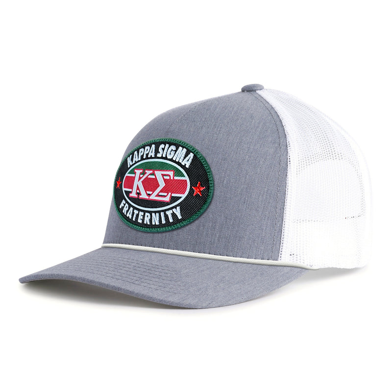 KAPPA SIGMA 5-Panel Curved Rope Hat