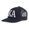 KAPPA ALPHA BOLD 5-Panel Curved Black - Tailgate Hats