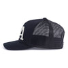 KAPPA ALPHA BOLD 5-Panel Curved Black - Tailgate Hats