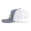KAPPA ALPHA BOLD 5-Panel Curved Grey/White - Tailgate Hats