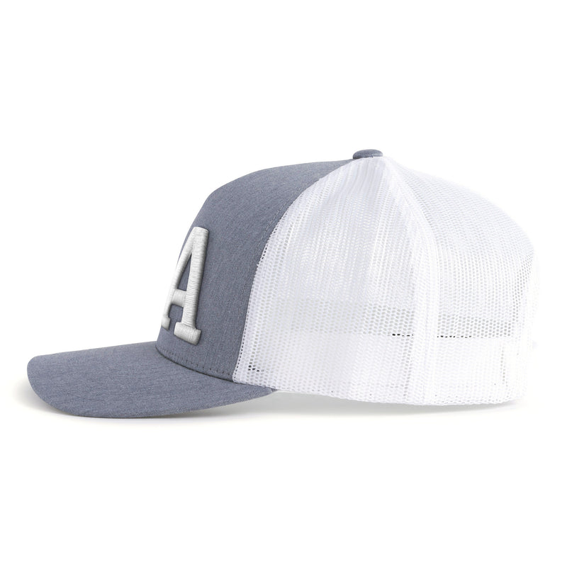 KAPPA ALPHA BOLD 5-Panel Curved Grey/White - Tailgate Hats