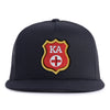 KAPPA ALPHA SHIELD 5-Panel Flat Black - Tailgate Hats