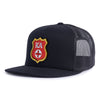 KAPPA ALPHA SHIELD 5-Panel Flat Black - Tailgate Hats