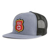 KAPPA ALPHA SHIELD 5-Panel Flat Grey/Black - Tailgate Hats