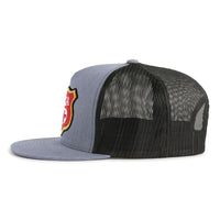 KAPPA ALPHA SHIELD 5-Panel Flat Grey/Black - Tailgate Hats
